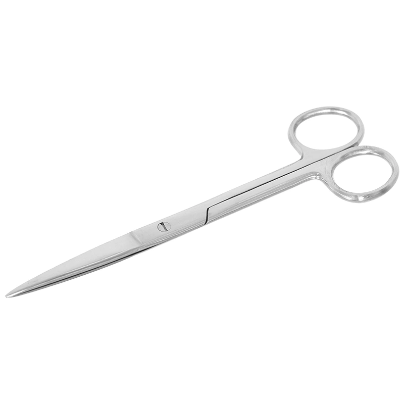 Kéo y tế thẳng nhọn HTP Inox 16cm - 1